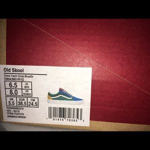 Yatch club vans (old skool style)